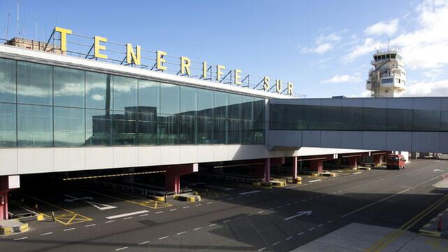 El aeropuerto de Tenerife Sur operaría solo en una planta. (Foto: AENA)