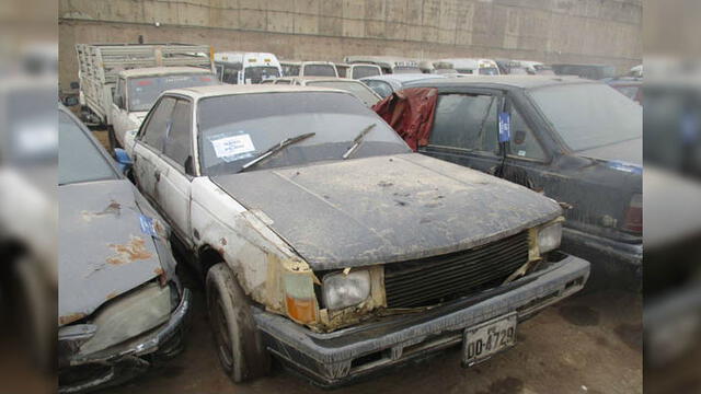 SAT: mira los autos chatarra que remata la Municipalidad de Lima [FOTOS]