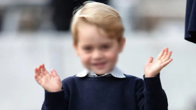 El joven heredero al trono es el hijo mayor del príncipe William y Kate Middleton.