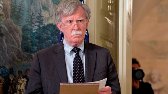 John Bolton fue destituido por Donald  Trump vía Twitter. Foto: Difusión.