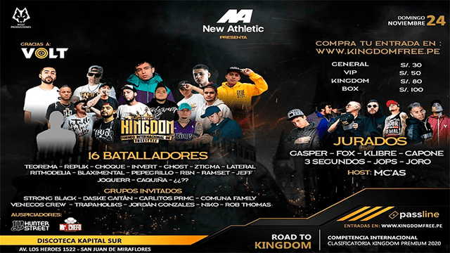 Confirmado: Teorema estará presente en el Kingdom Internacional 2019 a realizarse en Lima