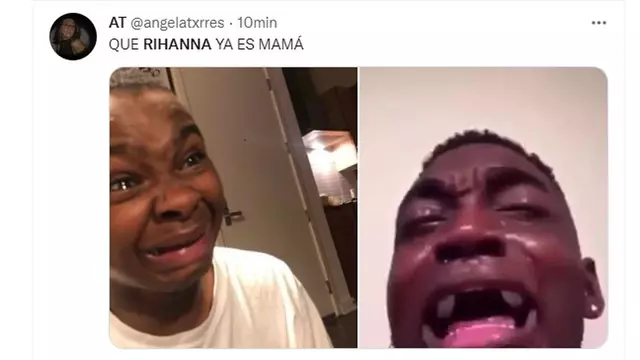 Usuarios compartieron divertidos memes tras el anuncio del nacimiento del hijo de Rihanna y A$ap Rocky.