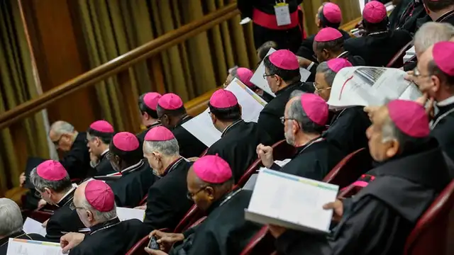 Obispos en la cumbre sobre los abusos sexuales en la Iglesia el 22 de febrero de 2019 en el Vaticano. (Captura: Infobae) Obispos en la cumbre sobre los abusos sexuales en la Iglesia el 22 de febrero de 2019 en el Vaticano. (Captura: Infobae)
