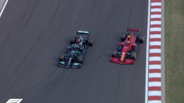 Lewis Hamilton escala al tercer lugar. Foto: Fórmula 1