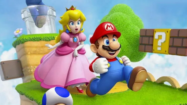 Mario Bros y la Princesa Peach