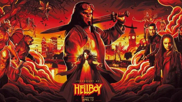 Hellboy lucha contra decenas de monstruos en nuevo adelanto [VIDEO]