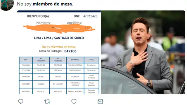 Elecciones 2018: salió la lista de miembros de mesa; memes lo festejan y lo sufren [GALERÍA]