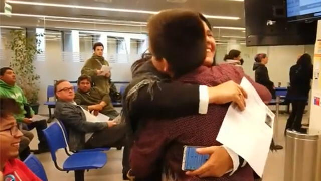 Alexis celebra la decisión judicial del Estado chileno. Foto: Captura de pantalla