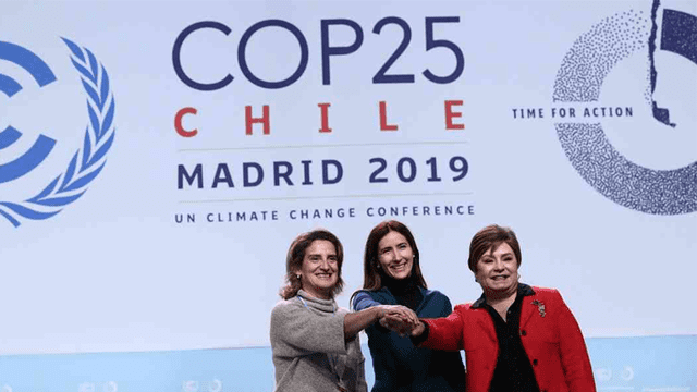 El COP 25 se desarrolla en Madrid.