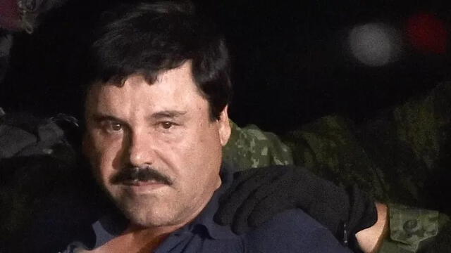 Joaquín "El Chapo" Guzmán cumple una sentencia de cadena perpetua en una prisión de Estados Unidos. Foto: AFP