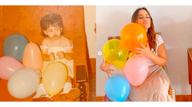 Ethel Pozo recrea en redes sociales una tierna fotografía de su niñez.