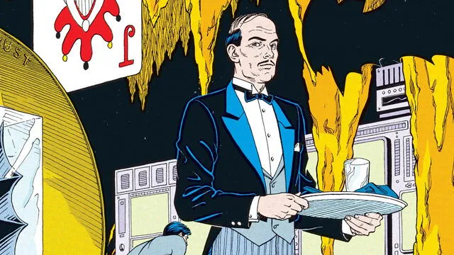 A partir del serial cinematográfico de 1943 se presentó una versión de Alfred más parecida a la que conocemos hoy. Foto: DC Comics.