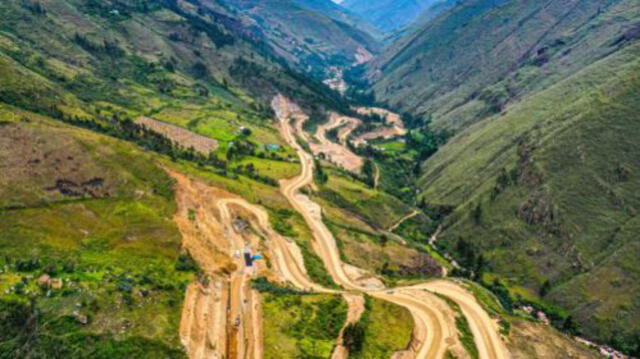 Inician la construcción del túnel que unirá las regiones Áncash y Huánuco. Foto: Andina