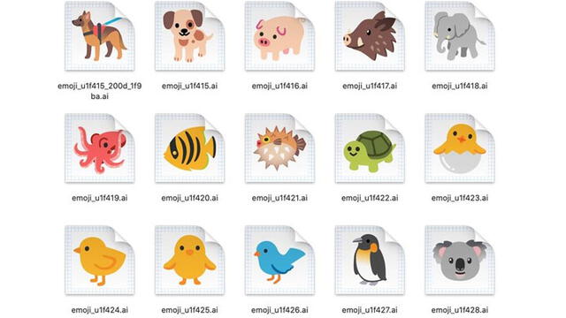 Emojis de animales