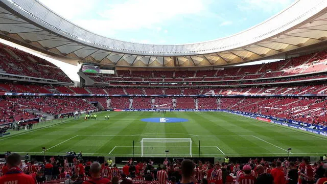 El estadio madrileño Wanda Metropolitano cuenta con la capacidad para 68.000 espectadores. Foto: EFE