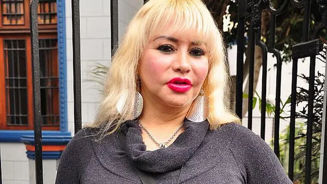 Susy Díaz, exvedette peruana.