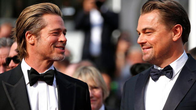 Brad Pitt bromea sobre rumor de romance con Leonardo DiCaprio