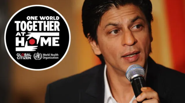 Shah Rukh Khan en el One World Together at Home