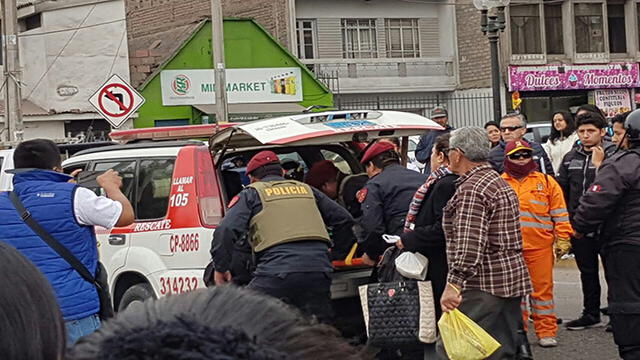 Universitaria es atropellada por minibús en Tacna [FOTOS y VIDEO]