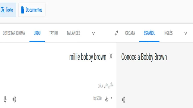 Google Translate: Millie Bobby Brown es víctima de traductor que arrojó un curioso mensaje con su nombre [FOTOS]