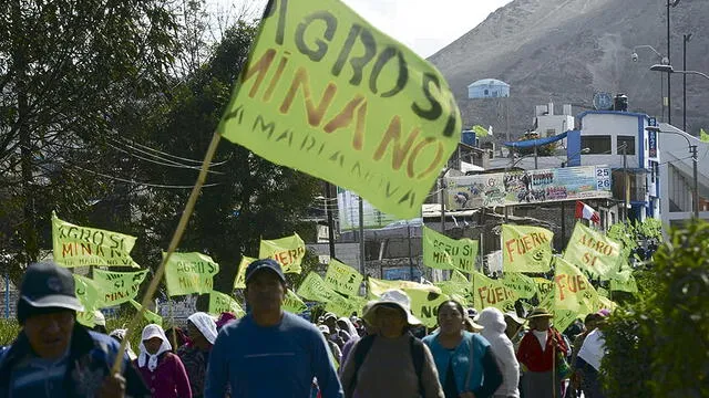 PAUSA. Paralizaciones contra Tía María sin fecha.