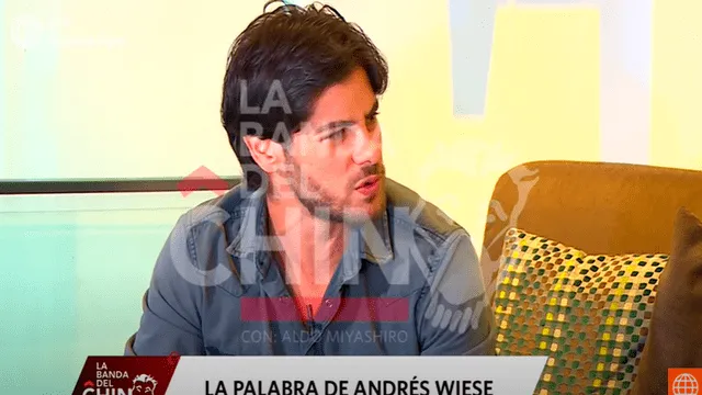 Andrés Wiese niega las acusaciones en su contra. Foto: Captura América TV.