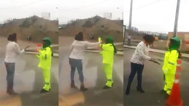Arequipa: Trabajadores respaldan a vigía que fue agredida por ingeniera [VIDEO]