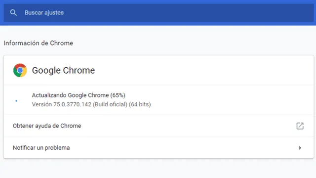 Google Chrome 76