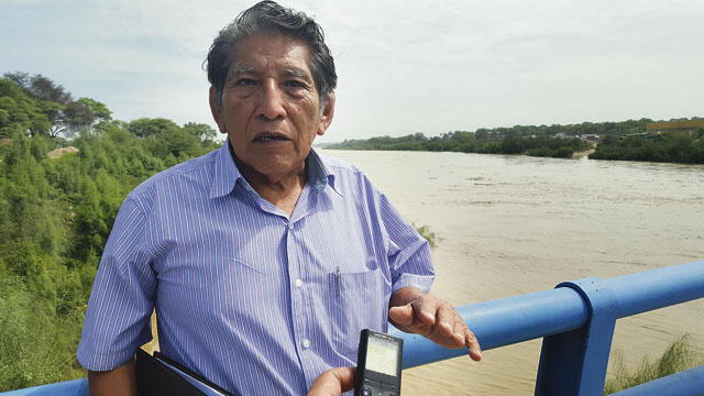 Aumento de caudal del río Piura pone a prueba obras de descolmatación