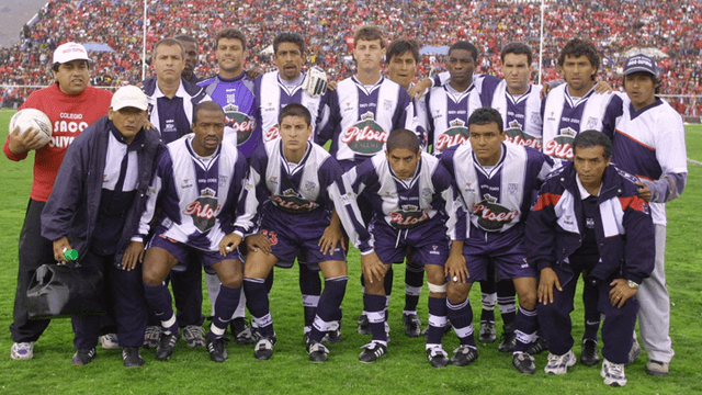 El equipo que saltó ala cancha en Cusco, para salir campeón en el Centenario de Alianza Lima.