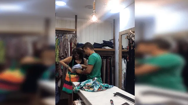 Facebook viral: dueño de tienda descubre a señora robando y esta implora por no ir a la comisaría [VIDEO]