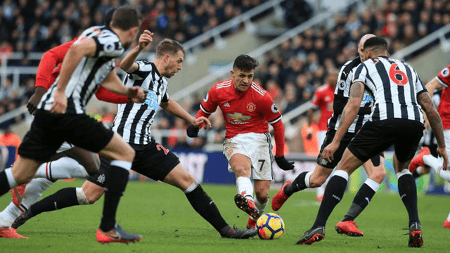 Con goles de Lukaku y Rashford, Manchester United venció al Newcastle por Premier League