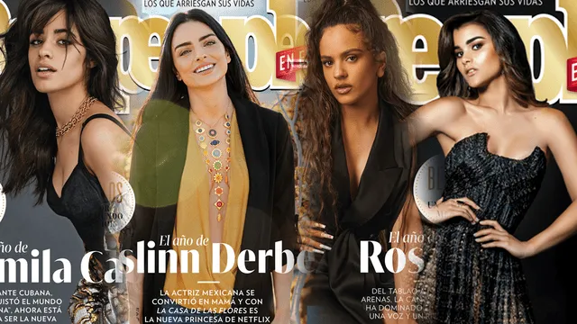 Primera vez que 4 mujeres aparecen en la portada. Foto: People en Español.