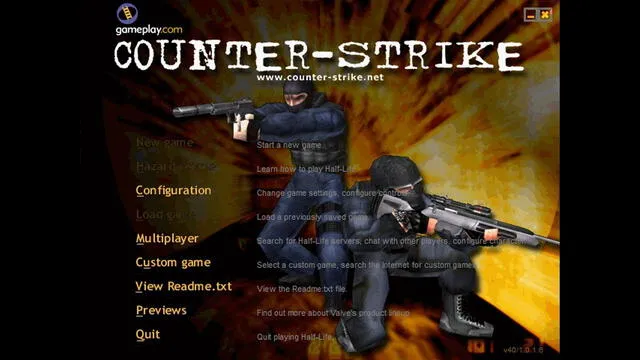 ¿Sabías que Counter-Strike fue primero un mod para Half-Life?