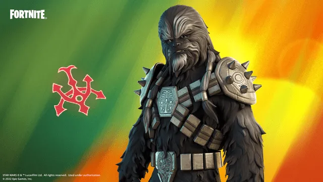 La nueva skin de Krrsantan. Foto: Epic Games/Star Wars