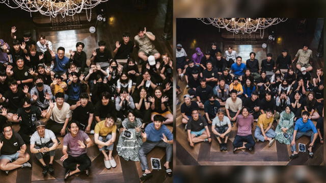 It's okay to not be okay: foto grupal del último día en el set de Studio Dragon. Créditos: Instagram