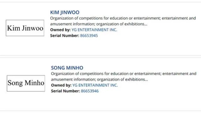 Winner: Kim Jinwoo y Song Minho tambíen forman parte de la lista.