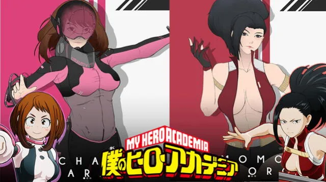 My Hero Academia: artista dibuja a Uraraka y Yaoyorozu en su versión adulta