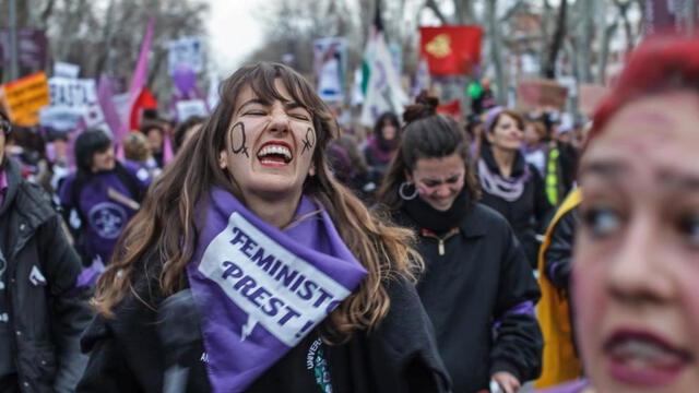 Protesta feminista en España