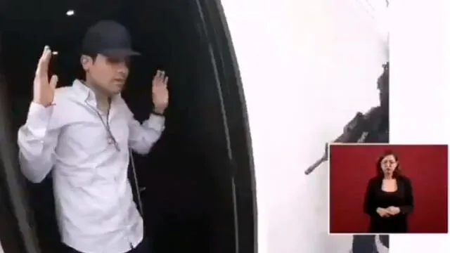 Ovidio Guzmán fue capturado por autoridades en México el pasado 17 de octubre pero poco tiempo después fue liberado por presión del Cártel de Sinaloa. Foto: captura Video.