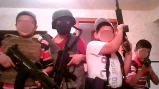 El CJNG es una de las bandas criminales que tiene más menores de edad entre sus filas. Foto: Difusión.