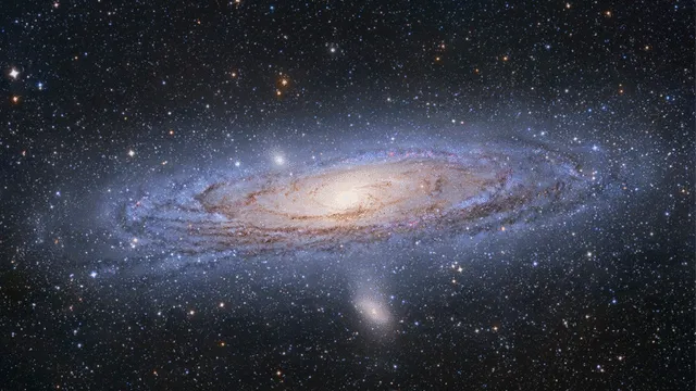 Imagen de la galaxia Andrómeda. Crédito: Tony Hallas / NASA.
