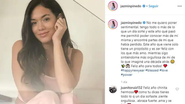 Jazmín Pinedo.