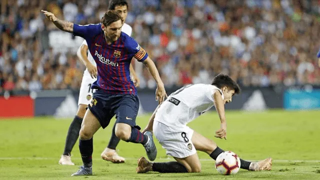 Barcelona, con golazo de Messi, igualó 1-1 ante el Valencia por Liga Santander [RESUMEN]