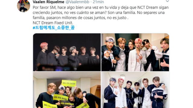 NCT Dream en Twitter