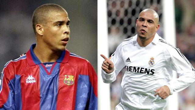 Ronaldo jugó por el FC Barcelona y Real Madrid. Foto: composición Barcelona/Real Madrid