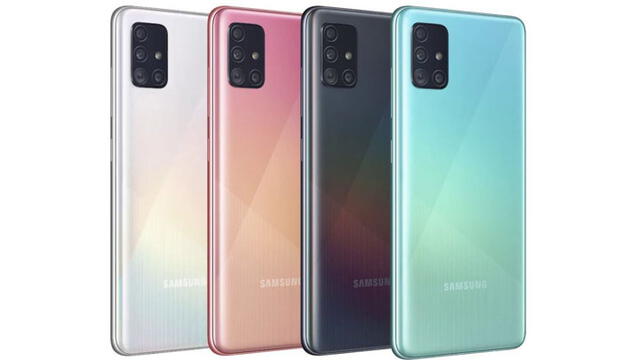 Samsung presenta sus nuevos teléfonos de la serie A con agujero en pantalla y cuatro cámaras