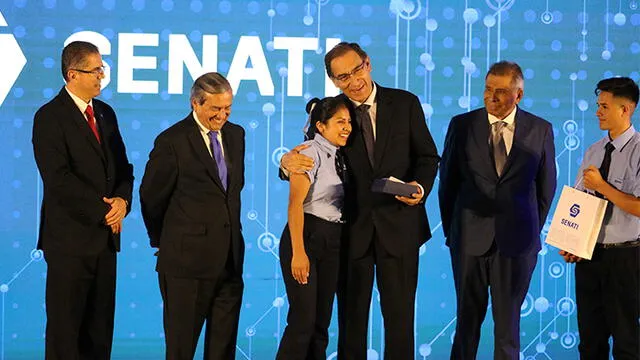 Presidente Vizcarra asistió a la ceremonia por el 57° aniversario del Senati