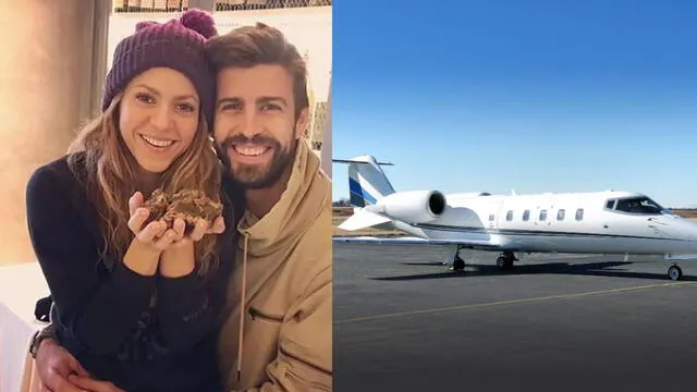 Shakira y Gerard Piqué ahora se disputan un lujoso avión privado. Foto: composición Edu Gamboa/LR/Marca/Europair