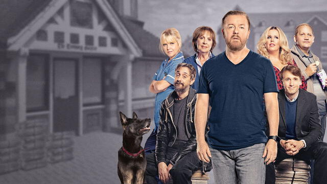 After life es una serie británica de comedia dramática creada, producida, dirigida y protagonizada por actor Ricky Gervais. Foto: Netflix.